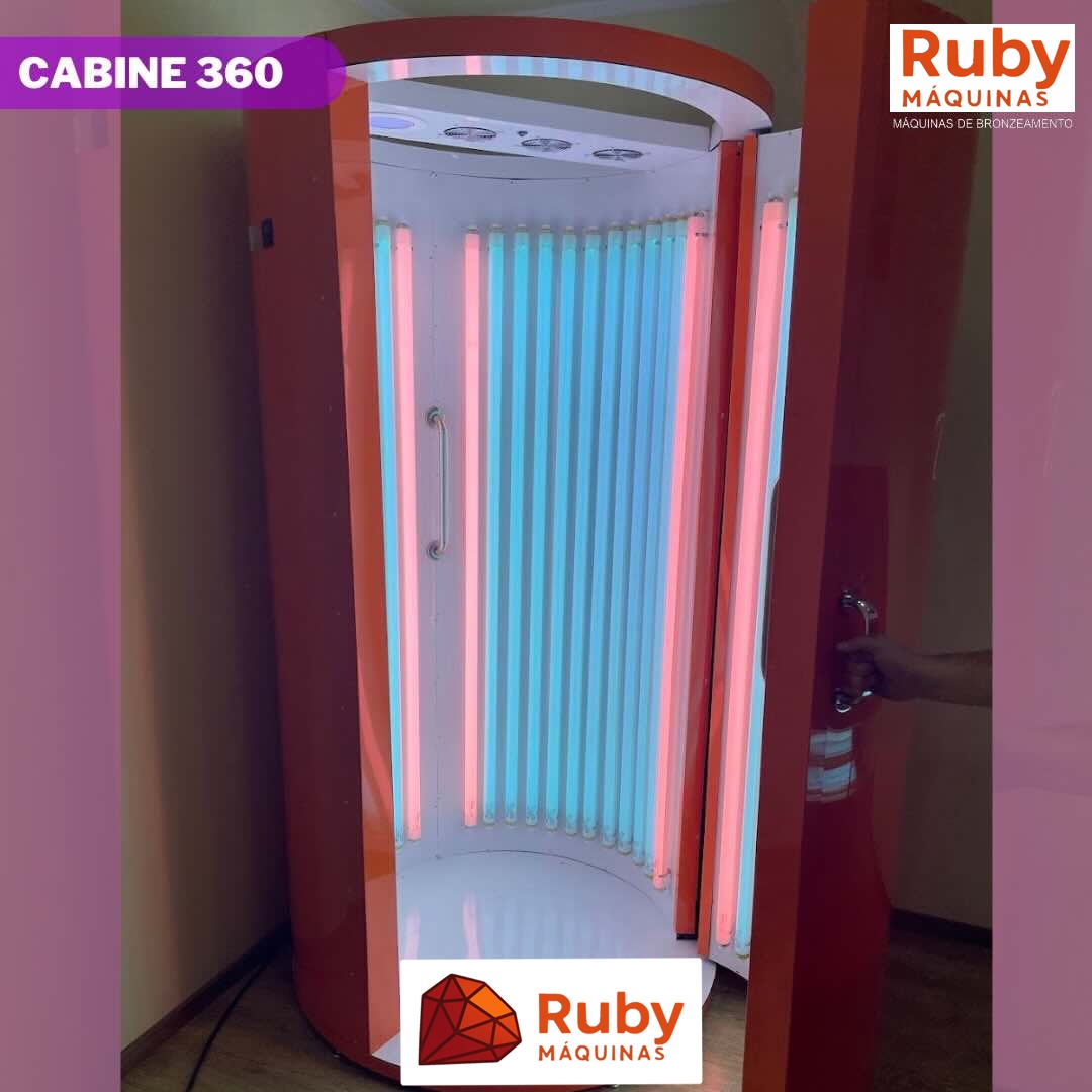Ruby Máquinas - O brilho do sol em seus clientes, com as nossas máquinas de bronzeamento.